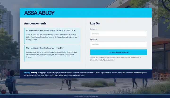 Assa Abloy – RD Web Access