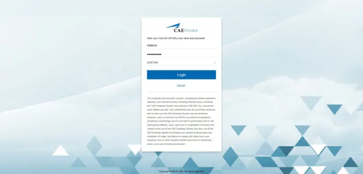 CAE Frontier – VMware Horizon View 7.3.2