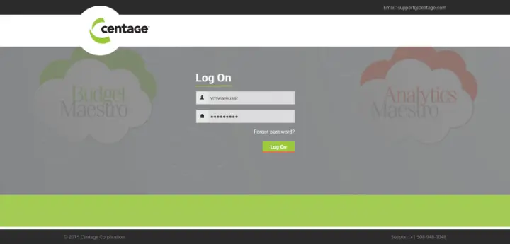 Centage Corporation – VMware Workspace Portal