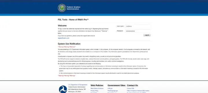 Federal Aviation Administration StoreFront 3.12 and Citrix NetScaler12