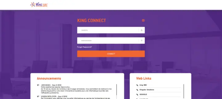 KING SBC – Ericom Connect AccessPortal