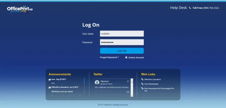 OFFICEPORT – StoreFront 3.12 and Citrix NetScaler 12