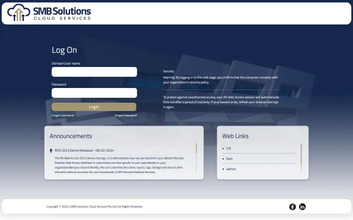 SMB Solutions Cloud Services