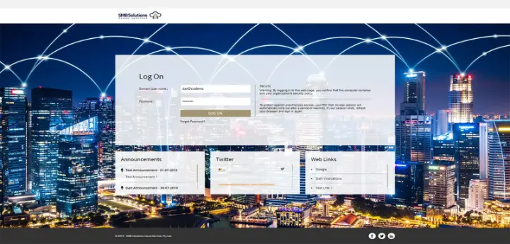 SMB Solutions – Remote Desktop Web Access 2019