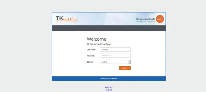 TKAccess – StoreFront 3.15 and Citrix NetScaler 3.15