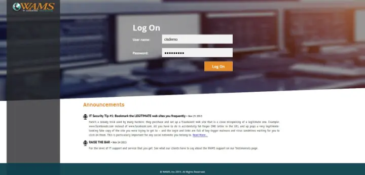 WAMS Inc – Citrix StoreFront 3.6