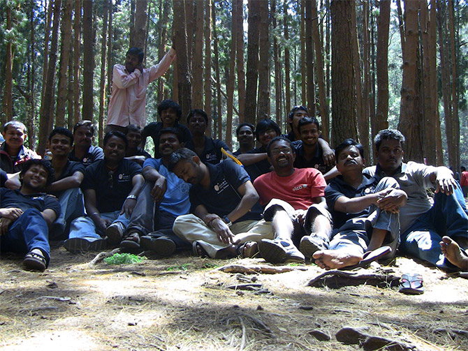Dartians once again at Kodaikanal for a great trip during 4th Anniversary celebration.