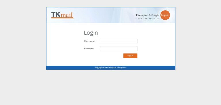 Thompson & Knight LLP - Outlook Web App 2016