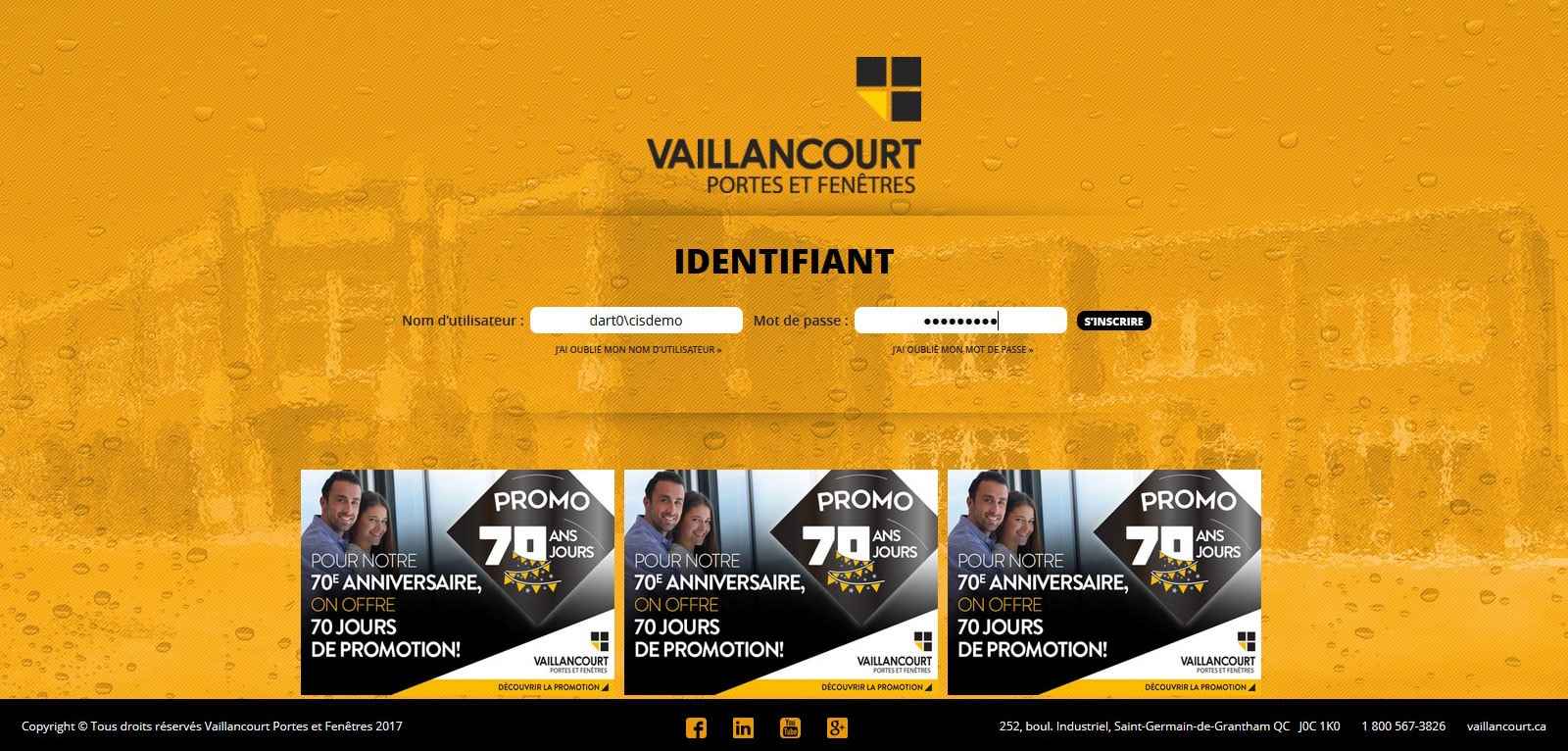 Vaillancourt.ca – RD Web 2016