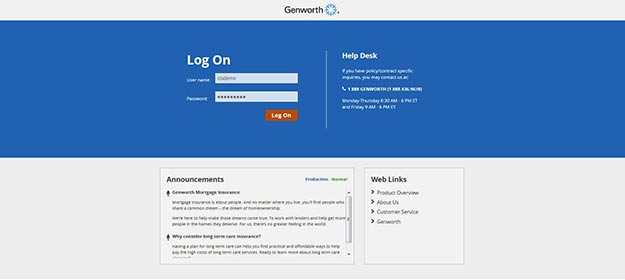 Genworth – Citrix StoreFront 3.6
