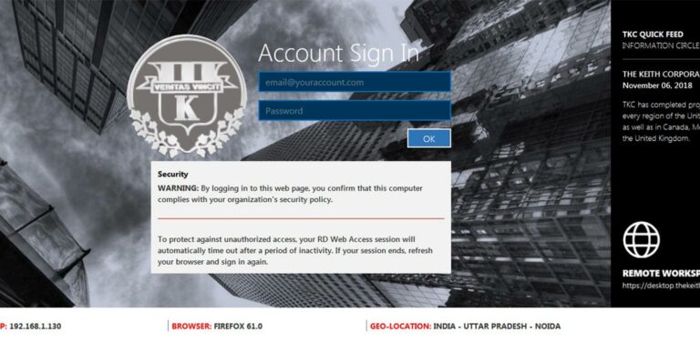 Custom RD Web Access Branding and Custom Features