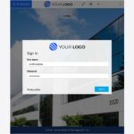 Bluecorp - RD Web After Login - Tablet View