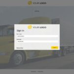 Logisty - RD Web Client Theme Login Page