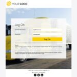 Logisty - RD Web Login - Tablet View