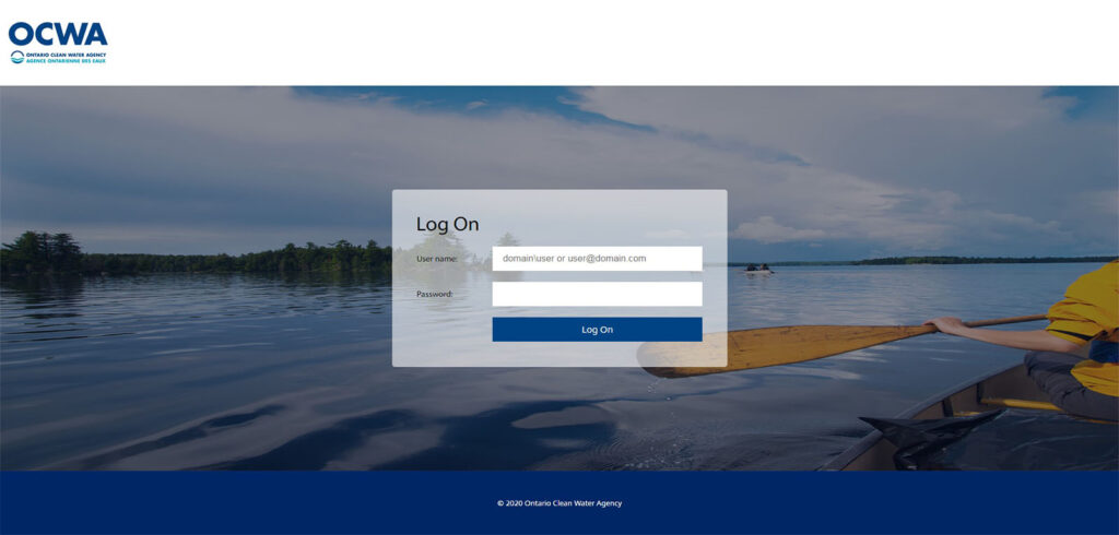 OCWA – Citrix StoreFront 1912 - Login