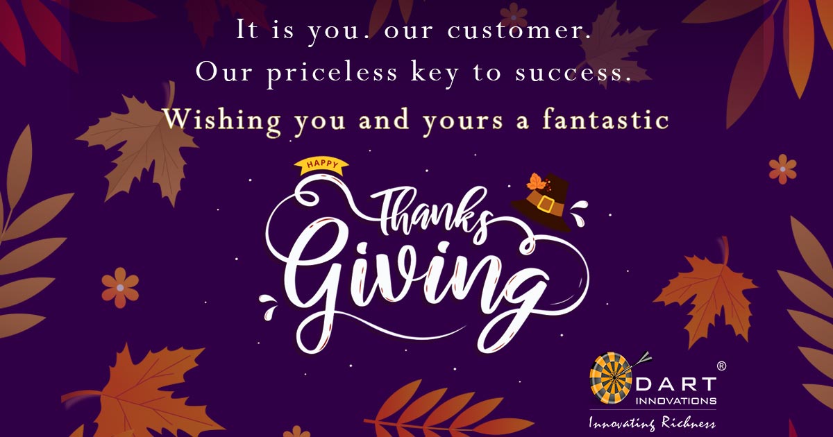 Happy Thanksgiving 2019 to all our clients, team and supporters.