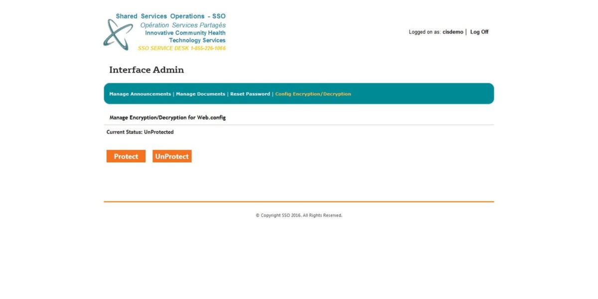 Champlain CCAC – Interface Admin encrypt/decrypt Champlain CCAC – Interface Admin encrypt/decrypt