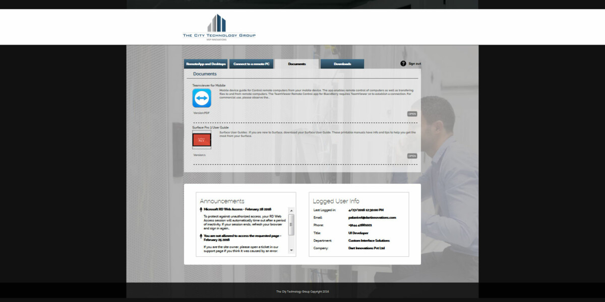 CityTechGroup – MS RDWEB 2012 R2 Documents CityTechGroup – MS RDWEB 2012 R2 Documents