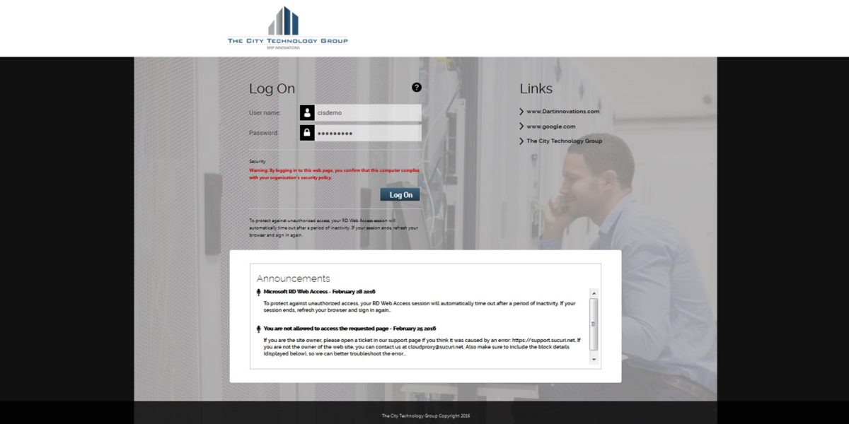 CityTechGroup – Microsoft RDWEB 2012 R2 Login CityTechGroup – Microsoft RDWEB 2012 R2 Login