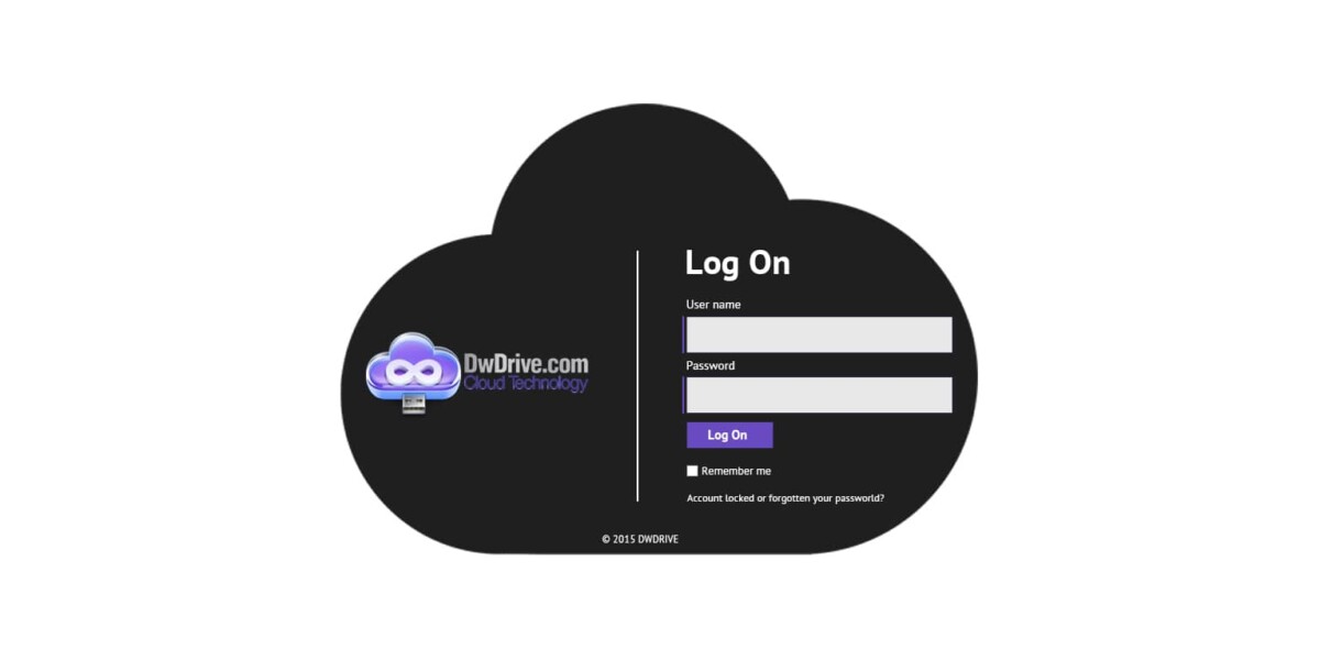 Custom CloudPortal Services Manager Branding DWDrive CloudPortal Services Manager 3 LoginPage
