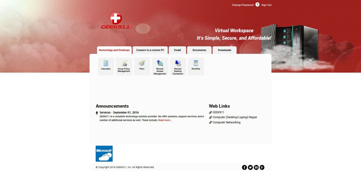 GEEK911 – MS RDWEB 2012 R2 RemoteApp and Desktops GEEK911 – MS RDWEB 2012 R2 RemoteApp and Desktops