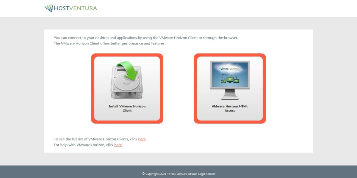 Custom VMware Horizon View Branding Host Ventura – VMware Horizon View 7.0
