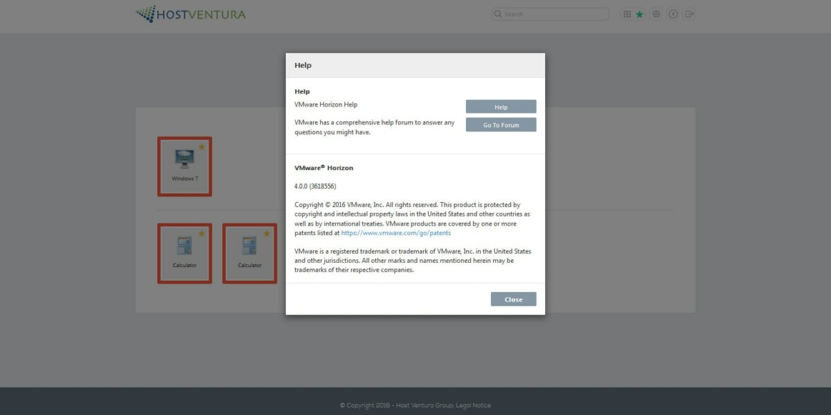 Host Ventura – VMware Horizon View 7.0 Help Host Ventura – VMware Horizon View 7.0 Help