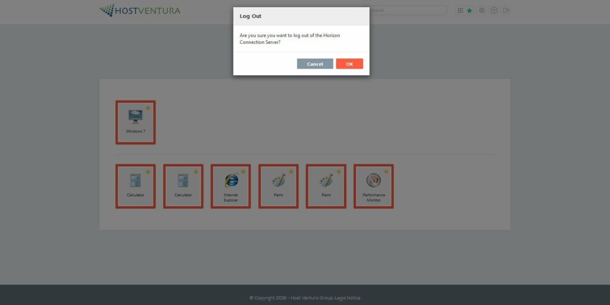 Host Ventura – VMware Horizon View 7.0 Logout Host Ventura – VMware Horizon View 7.0 Logout