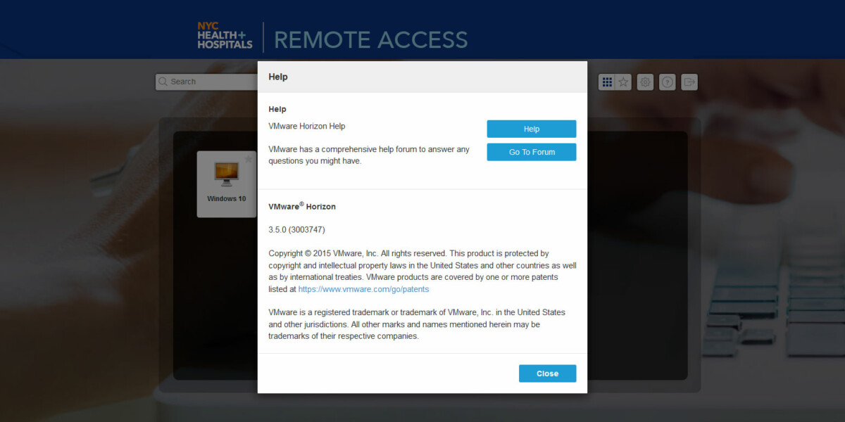 NYCHH – VMware Horizon View 6.2.0 Help NYCHH – VMware Horizon View 6.2.0 Help