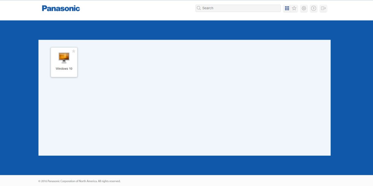 Panasonic – VMware Horizon View 6.2.0 Apps Panasonic – VMware Horizon View 6.2.0 Apps