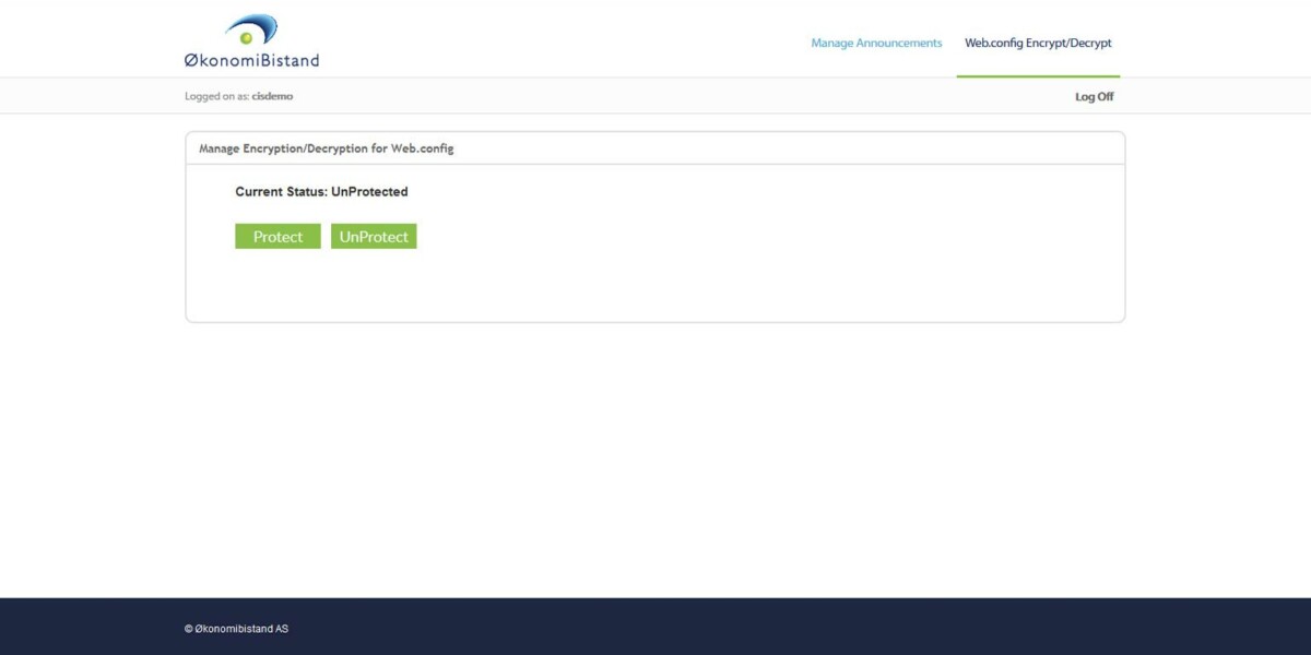 Okonomibistand - Remote Desktop Web Access 2008 & 2012 R2 - Encryption/ Decryption Okonomibistand - Remote Desktop Web Access 2008 & 2012 R2