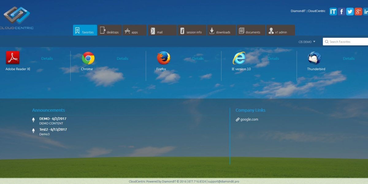 DiamondIT – Citrix StoreFront 3.11 Favorites DiamondIT – Citrix StoreFront 3.11 Favorites