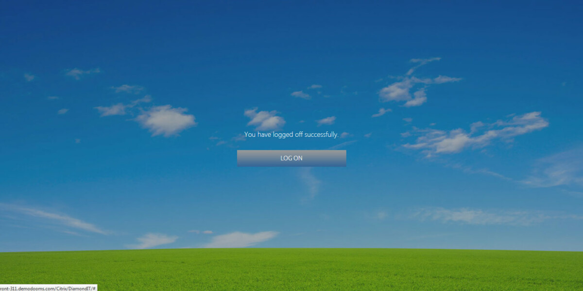 DiamondIT – Citrix StoreFront 3.11 Logged Off