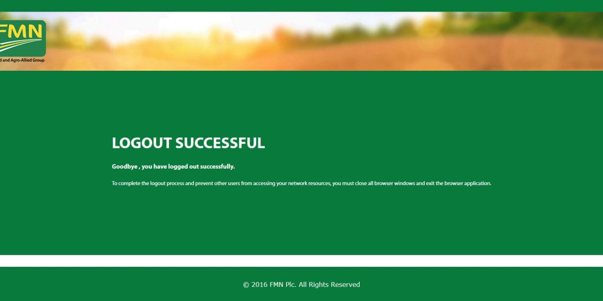 FMN – Array Networks Logout FMN – Array Networks Logout