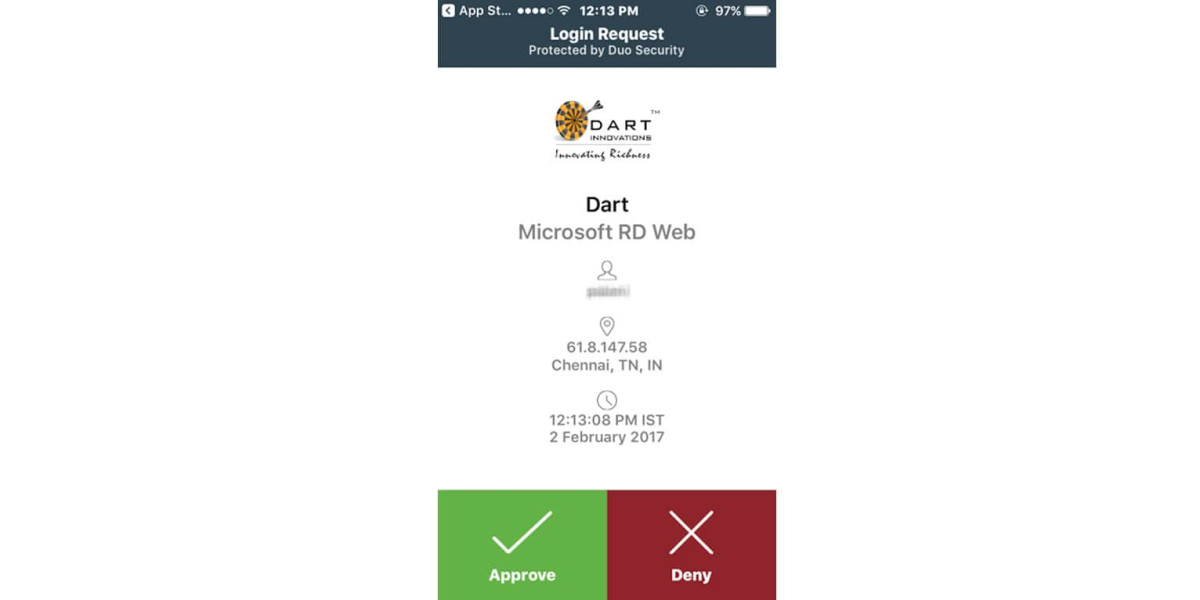 Global Knowledge – Duo Push authentication Mobile App