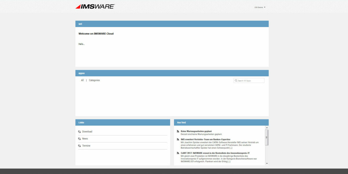 IMSWARE – Citrix StoreFront 3.8 After Login