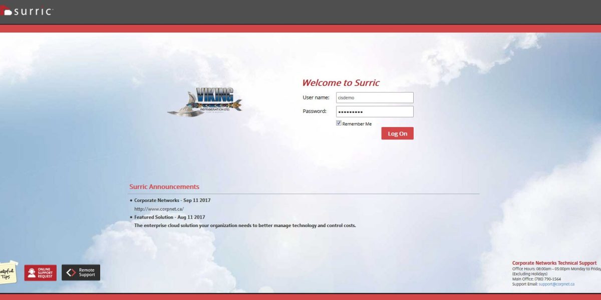 Corporate Networks- NetScaler Login