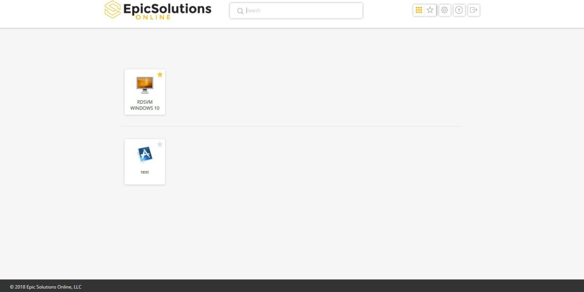 Epic - VMWare Horizon 7.4 - After Login