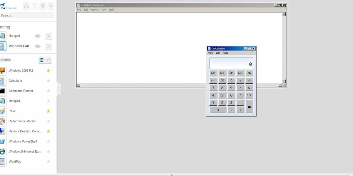 CAE Frontier – VMware Horizon View 7.3.2 Apps & Desktop