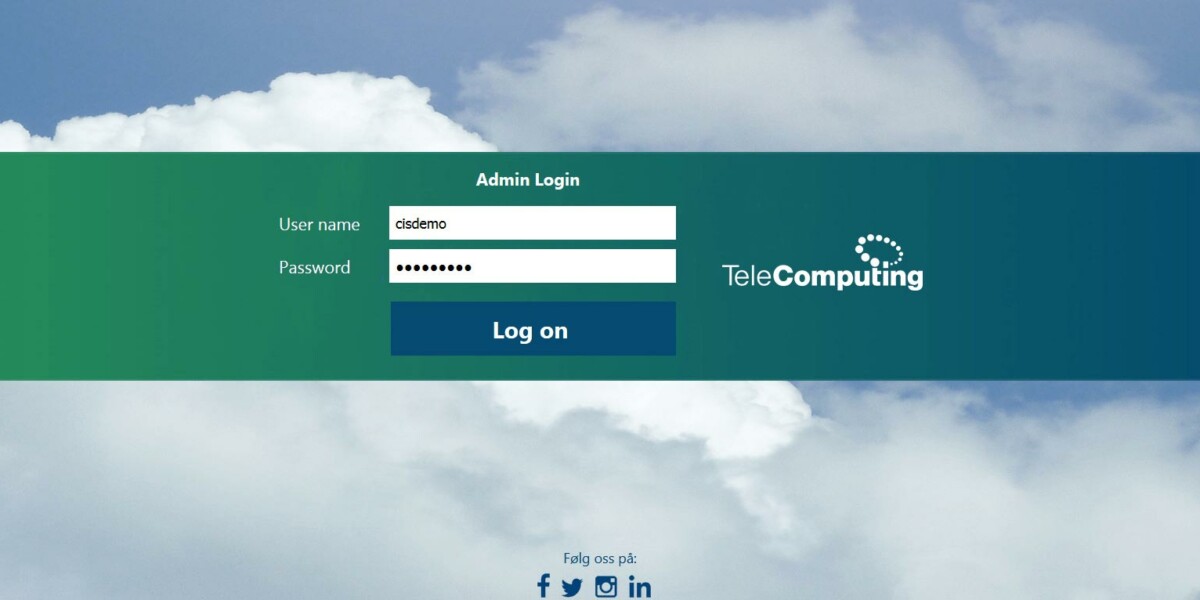 TeleComputing - Citrix Netscalar 12 - Admin Login