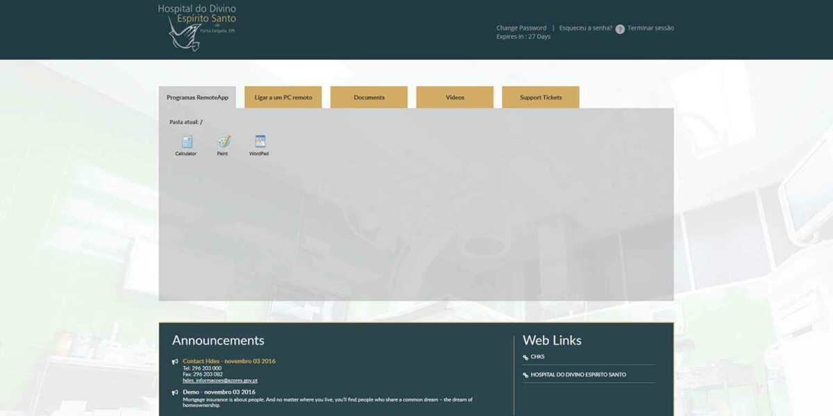 HDES - MS RDWeb Access 2016 Remote App HDES_RDWeb_2016_Remote_App