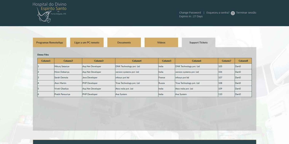 HDES - MS RDWeb Access 2016 Support Tickets HDES - MS RDWeb Access 2016 Support Tickets