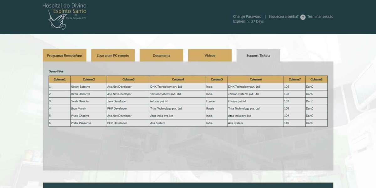 HDES - MS RDWeb Access 2016 Support Tickets HDES - MS RDWeb Access 2016 Support Tickets