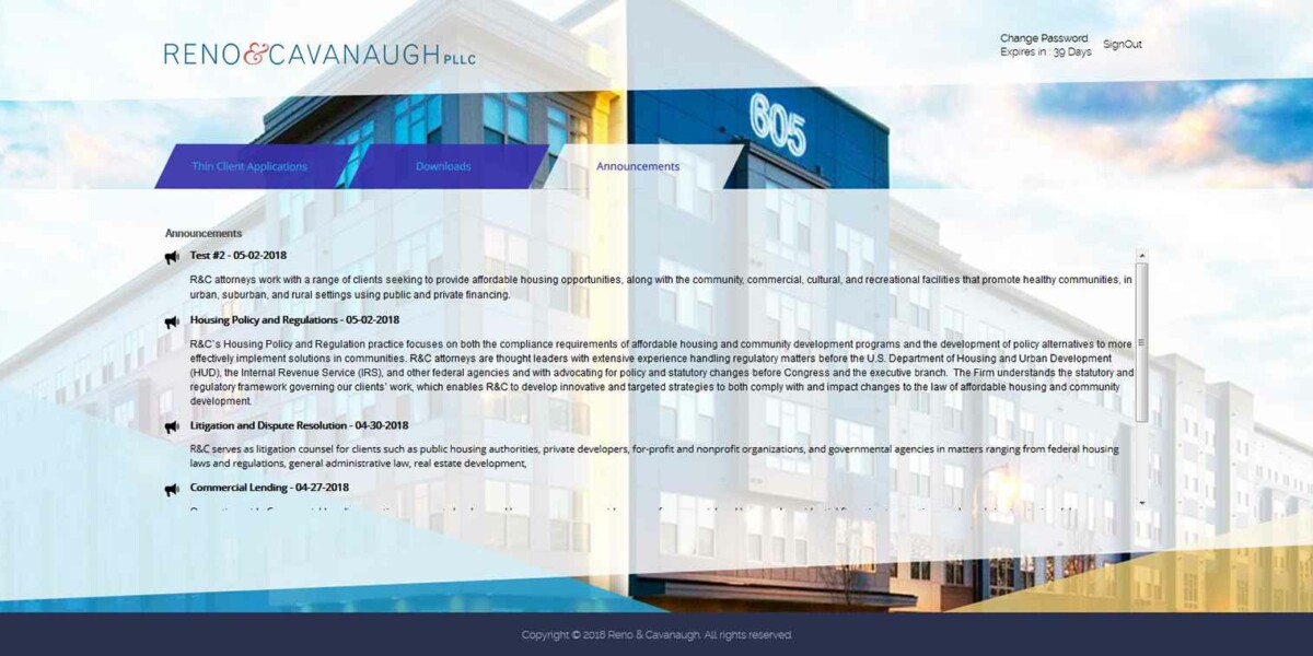 Reno & Cavanaugh – Remote Desktop Web Access 2016 Announcements reno_Announcement