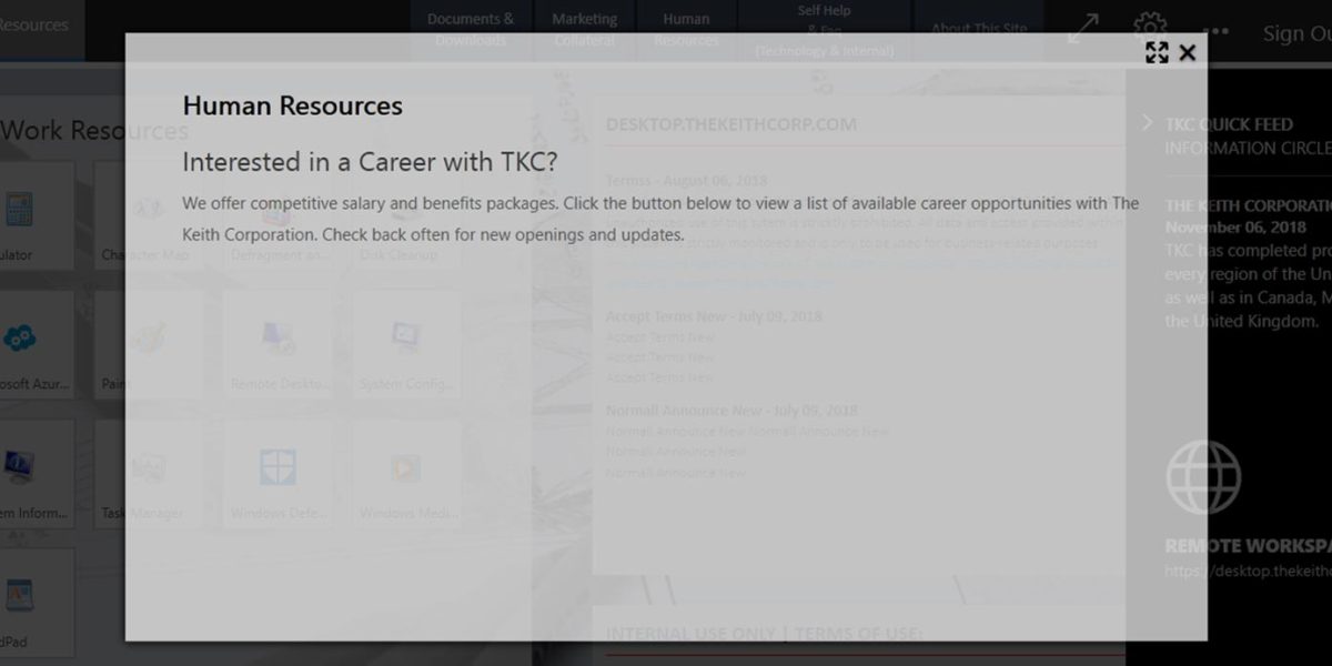 The Keith - MS RDWeb Access 2016 - Human Resources The Keith - MS RDWeb Access 2016 - Human Resources