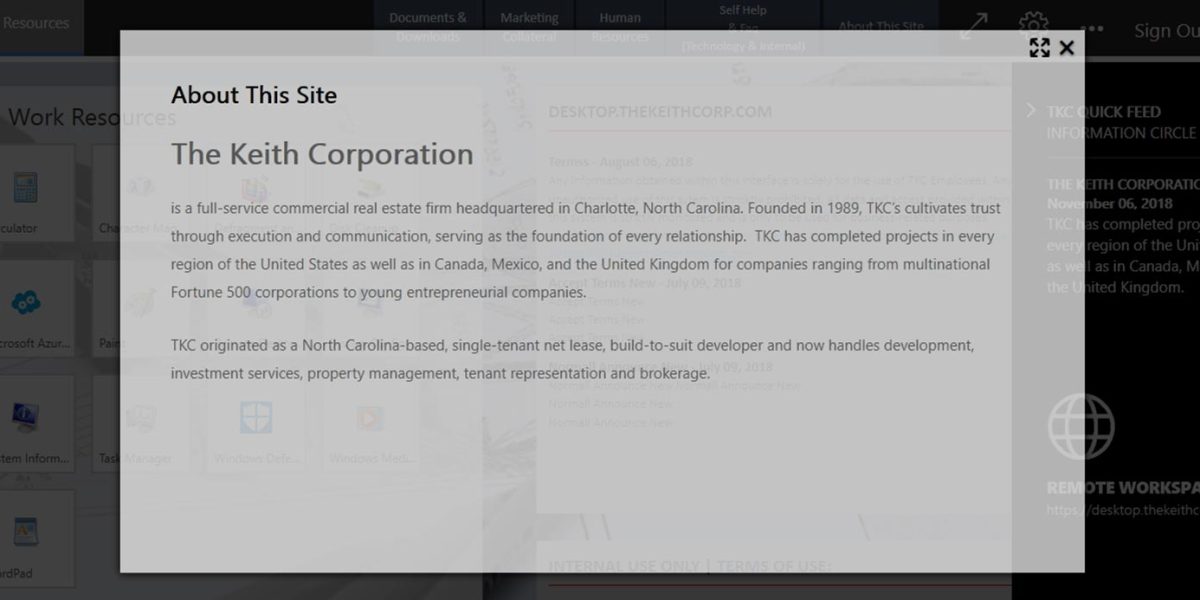 The Keith - MS RDWeb Access 2016 - About This Site The Keith - MS RDWeb Access 2016 - About This Site