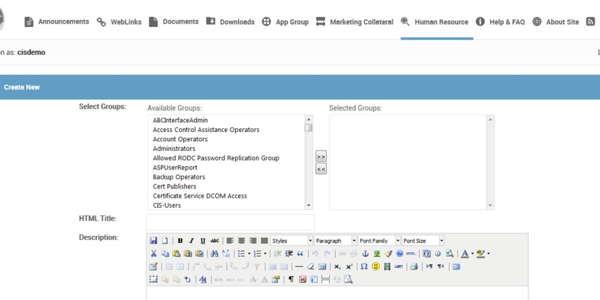 The Keith - MS RDWeb Access 2016 - Create Human Resources The Keith - MS RDWeb Access 2016 - Create Human Resources