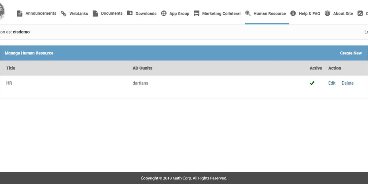 The Keith - MS RDWeb Access 2016 - Manage Human Resources The Keith - MS RDWeb Access 2016 - Manage Human Resources