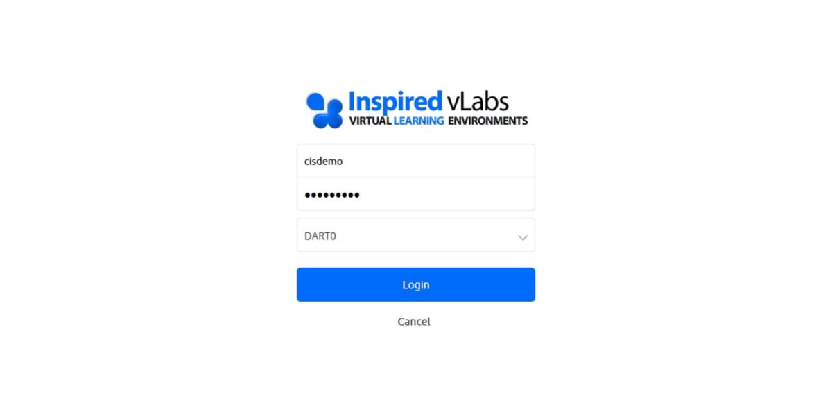 Custom VMware Horizon View and HTML Access Branding Inspired vLabs - VMware Horizon View 7.4 - Login