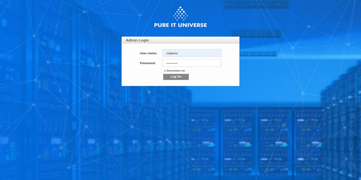 Pure IT Universe - RDWeb-2012 - Admin-login